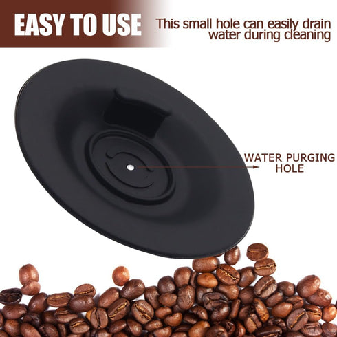2PCS Silicone Espresso Cleaning Disc 54mm with Hole for Breville Cleaning Disc Accessories for Espresso Barista Machine Compatible with Breville P...