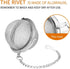 Fu Store 2pcs Stainless Steel Mesh Tea Ball 2.1 Inch Tea Strainers Teas Infuser Strainer Filters for Teas...