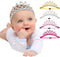 DANMY Baby Girl Super Elastic Headband Toddler Hair Band Soft Headwrap Crown Children Hair Accessories...