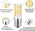 TAIYALOO E17 LED Bulb Dimmable, 5W Microwave Oven Bulb, Warm White 3000K, 40W Halogen Bulb Replacement for Microwave, Over Stove Appliance, Range ...
