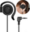 EXMAX 3.5mm Single Side Earphone Earbud One Ear Headphone for EXD-101 ATG-100T ELGT-470 Wireless Tour Guide System Receiver Touring Groups Radio P...