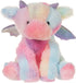 Apricot Lamb Toys Plush Colorful Plush Dragon Dinosaur Stuffed Animal Soft Cuddly Perfect for Child (Colorful Plush Dragon, 8 Inches)...