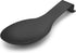 LIANYU Black Spoon Rest for Kitchen Counter Stove Top, Stainless Steel Spatula Ladle Spoon Utensil Holder, Dishwasher Safe...