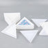 AUEAR, 120 Pack Triangle Sorting Trays Bead Sorting Storage Plates Trays Plastic Nail Art Plates for DIY Art Craft...