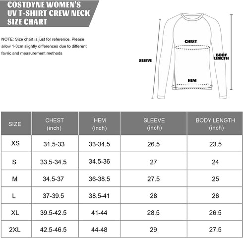 Women's UPF 50+ Shirts UV Protection Lightweight Long Sleeve Quick Dry...