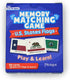 Menique, Memory Matching Game U.S. States Flags, educational card game....