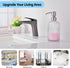 Glass Soap Dispensers for Kitchen and Bathroom, 16oz Heavey Glass Bottle, Stainless Steel Brushed Nickel Pump,Clear Glass Farmhouse Bathroom Soap ...