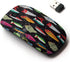 2.4G Wireless Mouse with Cute Pattern Design for All Laptops and Desktops with Nano Receiver - pop Colorful Fishing Lures...
