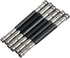 2 Pcs Stainless Steel Dual Head Pencil Extender Holder Double-Headed Pencil Stationery Accessories for Stationery Practical Tool That Doesn't Wast...