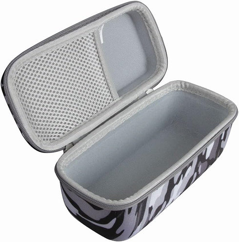 Hermitshell Hard Travel Case Fits JBL FLIP 5 / JBL FLIP 6 Waterproof Portable Bluetooth Speaker (Black Camouflage)...