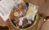 200PACK Self Adhesive Cookie Bags Cellophane Treat Bags Thank You for Gift Giving Candy with Stickers(White Polka Dot, 5.5x5.5 INCH)...