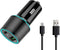 UrbanX Fast Car Charger 21W Car and Truck for Motorola RAZR V XT889 with PD 3.0 USB Charger - Black Comes with USB A to Micro USB Cable 3.3FT 1M.....