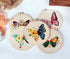 Konrisa Embroidery Starter Kits with Butterfly Flower Pattern, Stamped Cross Stitch Kits for Beginners Adults DIY Sewing Include Embroidery Hoop E...