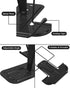 Book Stand for Reading, Adjustable Reading Rest Book Holder, Documents Holder, Sturdy Typing Stand for Recipes Textbooks Tablet Music Books(Black)...