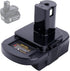Lasica Adapter Compatible with DeWalt 20V Battery & Compatible with Milwaukee M18 Battery to Replacement for Ryobi 18-Volt ONE+ Cordless Tool Batt...