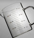 DEVILMAYCARE Glass Beaker with Handle and Lid, Measuring Cup for Easy Visibility, Baking, Cooking, Pouring Liquid 12 Oz (350ML)...