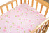 Pack n Play Playard Fitted Sheets 2 Pack Set for Baby Girl Soft Stretchy Jersey Knit Portable Mini Crib Mattress Cover, Pink Floral...