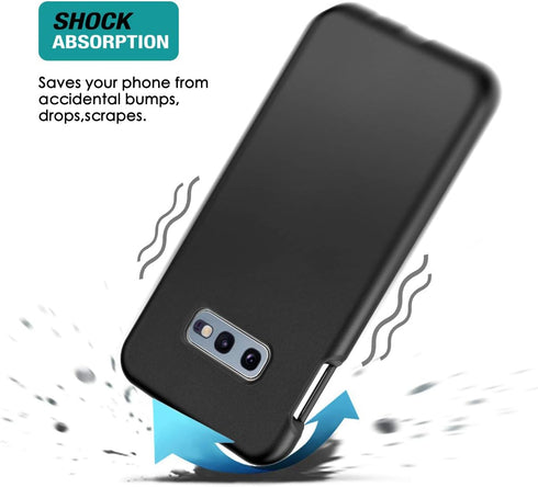 SURITCH Case for Samsung Galaxy S10e,?Built in Screen Protector??Support Wireless Charging? Rugged Back Cover Hybrid Bumper 360 Protective Case Ma...