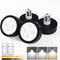 Black Battery Light Bulb, Battery Operated Puck Lights with Remote, AA Battery powered E26 Bulb with Memory Function, dimmable cordless light bulb...