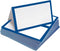 Tented Place Cards - 50 Pack - Folded Cards for Weddings, Buffet Food Labels, Banquet Tables, Cocktail Parties, and Name Cards - Made of 14 pt. Ma...