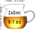 Glass Gong Dao Bei, Milk Pitcher/Cha Hai For Chinese Gong Kung Fu Tea Fairness Cup Sharing Pitcher G-D-B1(8.1 oz / 240 ml)...