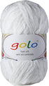 golo Chenille Yarn for Baby Blanket Yarn 3.5 oz Soft Chenille Yarn for Hand Knitting (3.0oz, White)......