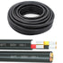 22 Gauge 4 Conductor Tinned Copper Electrical Wire Stranded PVC Audio Power Cable Speaker Wire (Red & Black & Yellow & White) 22AWG-4C-25FT...