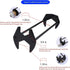 Basin Wrench, Set 7 Sizes Universal Under Sink Plumbers Multifunctional Carbon Steel Faucet, Four-claw Hexagon for Kitchen Bathroom (2 PCS), BS-00...