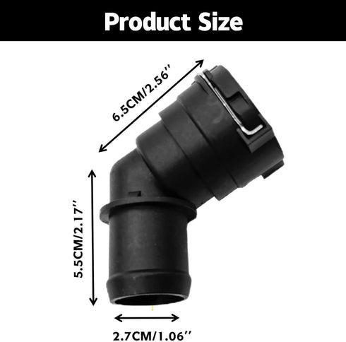 19503-RAA-A01 Lower Hose Quick Water Connector Fit For Honda Acura...