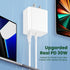 30w USB-C Power Adapter, Zafolia iPhone 15 Fast Charger Block, Google Pixel 6/6 Pro Charger, Upgraded Certified Dual Ports PD 3.0 Charging Plug fo...