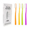 EasyHonor Giant Head Toothbrush, Hard & Firm Bristles BPA Free, 4 Pack White Hard Bristles...