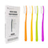 EasyHonor Giant Head Toothbrush, Hard & Firm Bristles BPA Free, 4 Pack White Hard Bristles...