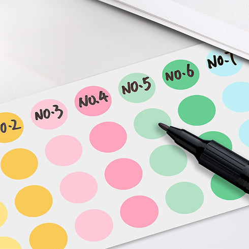 80pcs Color Blank Waterproof Self-Adhesive Labels, Removable Labels Stickers for Daycare,Jars,Food Containers,Baby Water Bottles,Office and Kids S...
