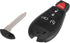 X AUTOHAUX Replacement Keyless Entry Remote Car Key Fob 433Mhz 5 Buttons OE# 56046773AA for Dodge Dart 2013-2016...