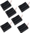 18650 Battery Holder, 6 Pcs 3 × 18650 Black Battery Box, 3 × 18650 Battery Storage Box Housing with Black and Red Wires, for DIY Electronic Circui...