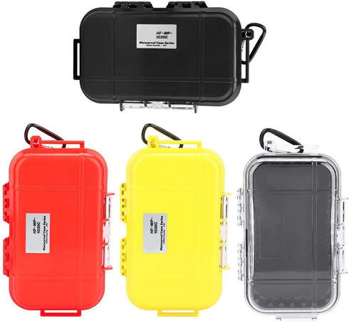 Plastic Waterproof Shockproof Box Outdoor Waterproof Airtight Survival Case Storage Case Floating Hard Shell Wet Dry Box Carry Box Container Marin...