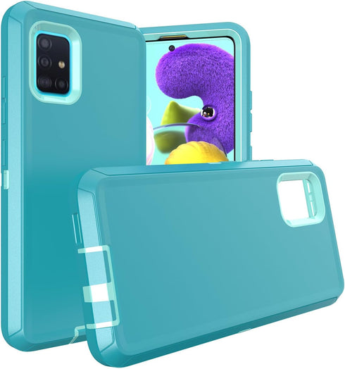 Galaxy A51 5G Case for Samsung Galaxy A51 5G Case Military Drop Shockproof Armor Heavy Duty Rugged 3 in 1 Protection Cover for Galaxy A51 5G Phone...