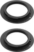 2pcs Camera Lens Adapter Ring 42mm ID 65mm OD Aluminum Alloy Camera Lens Mount Ring Compatible with Canon EOS Camera 300D 350D 400D 450D...