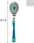 Baltique Mykonos Collection 12-1/2" Wooden Cooking Spoon with Spoon Rest Notch, Safe for Use on Nonstick...
