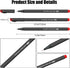 Fineliner Pens, Set of 24 Fineliners, 0.4 mm Tips Fine Point Markers, Assorted Art Pens, Water-Based Fine Tip Markers for Drawing, Sketching, Jour...