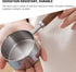 250ML Sauce Pan Saucepan Stainless Steel Sauce Pot Double Spout Oil Pan Warming Pot Frothing Pitcher Dishwasher Safe for Home Kitchen Cookware Acc...