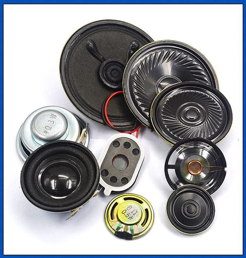 Fielect DIY Magnetic Speaker 2W 8 Ohm 36mm Diameter Round Shape Replacement Loudspeaker 2pcs...