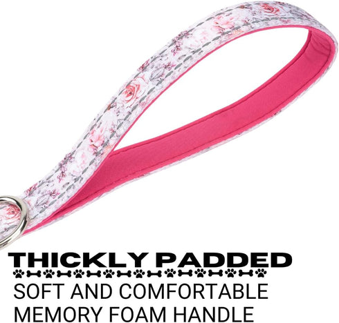 EcoBark Dog Leash - Soft & Reflective Comfort Leash with Padded Handle - Strong Durable Heavy Duty - Training and Pulling for Small, Medium or Lar...