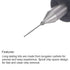 uxcell Micro PCB Drill Bit Set, 1/8" Shank 0.35mm Solid Tungsten Carbide CNC Engraving Print Circuit Board Drill Bits Rotary Tool 10pcs...