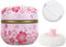 Body Powder Puff and Container, 3.15" Portable Empty Body Powder Container for Baby Women's Loose Dusting Powder, Powder Case Box with Lids for Ba...