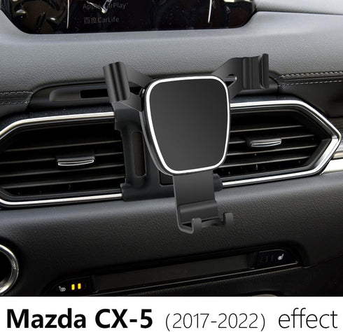 Car Phone Holder for Mazda CX-5 2017 2018 2019 2020 2021 2022 2023 2024 2025 CX5 Auto Accessories Navigation Bracket Interior Decoration Mobile Ce...