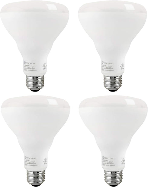 Xtricity BR30 LED Inside Flood Light Bulbs, Recess Light Bulbs 9.5 Watt (65w Equivalent), Dimmable, 670 Lumens, 5000k Daylight, E26 Medium Base, E...