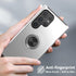 Case for Samsung Galaxy S22 Ultra,Hybrid 2 in 1 Protective Slim Fit Sturdy Phone Case with Invisible Magnetic Ring Kickstand for Galaxy S22 Ultra ...
