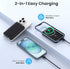 Magnetic Portable Charger Power Bank,Slim 5500mAh Wireless Power Bank,LCD Display External Battery Pack Compatible with Magsafe,iPhone 15/15 Pro/1...