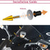 AeroBon 10 Sets M5 x 15 mm Universal Fit Windshield Bolt Kit for Motorcycle Windscreen (Gold)...
